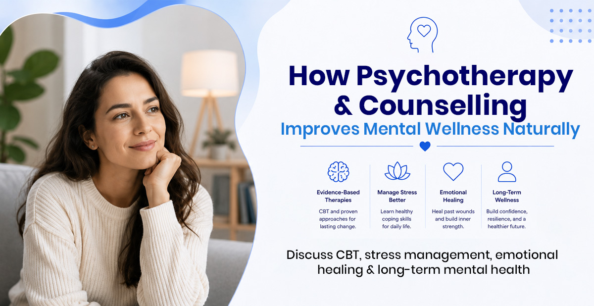 How psychotherapy & counselling heal the mind naturally